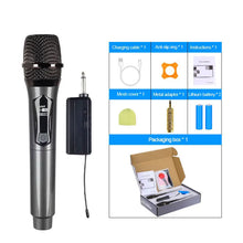 Load image into Gallery viewer, Karaoke Wireless Microphone Dynamic VHF Handheld Professional Mic For Sing Party Speech Church Club Show Meeting Room Home