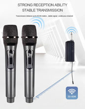 Load image into Gallery viewer, Karaoke Wireless Microphone Dynamic VHF Handheld Professional Mic For Sing Party Speech Church Club Show Meeting Room Home