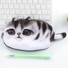 Load image into Gallery viewer, Pencil Case Novelty cat School Supplies Stationery Gift School Cute Pencil Box