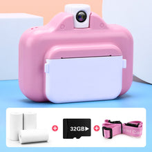 Load image into Gallery viewer, Kids Camera WIFI Instant Print Camera Thermal Printer Wireless WIFI Phone Printer 32GB Card 1080P HD Children Digital Camera Toy