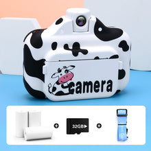 Load image into Gallery viewer, Kids Camera WIFI Instant Print Camera Thermal Printer Wireless WIFI Phone Printer 32GB Card 1080P HD Children Digital Camera Toy