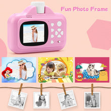 Load image into Gallery viewer, Kids Camera WIFI Instant Print Camera Thermal Printer Wireless WIFI Phone Printer 32GB Card 1080P HD Children Digital Camera Toy