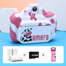Load image into Gallery viewer, Kids Camera WIFI Instant Print Camera Thermal Printer Wireless WIFI Phone Printer 32GB Card 1080P HD Children Digital Camera Toy