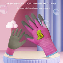 Load image into Gallery viewer, Kids Gardening Gloves ForToddlers Oil Resistant Lightweight Waterproof Safety Breathable Safe Without Odor Durable