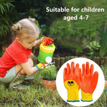 Load image into Gallery viewer, Kids Gardening Gloves Nitrile Coated Toddler Garden Gloves For Childrens Little Girls Boys Youth Handwork Non-slip Anti-stab