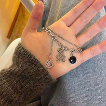 Load image into Gallery viewer, Korean Stainless Steel Choker Layered Necklace Women Punk Trendy Dainty Chain Statement Pendant Hip Hop Jewelry