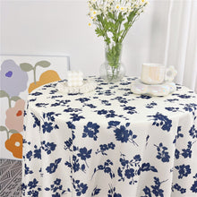 Load image into Gallery viewer, Korean Style Flower Print Table Cloth Coffee Table Dining Cover TableCloth Dining Table Cushion Tea Table Picnic Cloth