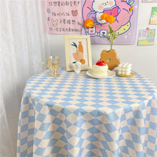 Load image into Gallery viewer, Korean Style Flower Print Table Cloth Coffee Table Dining Cover TableCloth Dining Table Cushion Tea Table Picnic Cloth