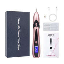 Load image into Gallery viewer, LCD Face Plasma Pen Skin tag remover pen Tattoo removal Black dot Dark Spot verrgas pencil remove warts Laser Mole
