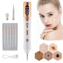 Load image into Gallery viewer, LCD Plasma Pen 9 Levels Tattoo Remove Skin Care Beauty Device Tag Black Dot Wart Spot Dark Mole Removal Pen USB Rechargeable