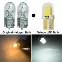 Load image into Gallery viewer, LED W5W T10 194 168 W5W COB 4SMD Led Parking Bulb Auto Wedge Clearance Lamp Canbus Silica Bright White License Light Bulbs