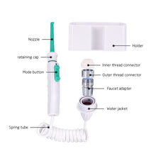 Load image into Gallery viewer, Water Dental Flosser Faucet Oral Irrigator Floss Dental Irrigator Dental Pick Oral Irrigation Teeth Cleaning Machine 0ral irrigator