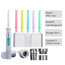Load image into Gallery viewer, Water Dental Flosser Faucet Oral Irrigator Floss Dental Irrigator Dental Pick Oral Irrigation Teeth Cleaning Machine 0ral irrigator