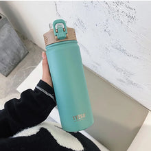 Load image into Gallery viewer, Large Capacity Double Stainless Steel Thermos Mug With Straw Portable Vacuum Flasks Creative Thermal Bottle Tumbler Thermocup