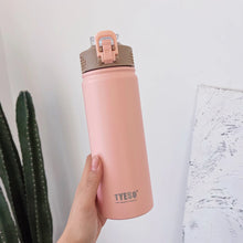 Load image into Gallery viewer, Large Capacity Double Stainless Steel Thermos Mug With Straw Portable Vacuum Flasks Creative Thermal Bottle Tumbler Thermocup