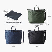 Load image into Gallery viewer, Large Capacity Korea Tote Bag Nylon Casual Travel Handbag Diagonal Swimming Beach Fitness Yoga Bag Unisex Storage Shoulder Bag