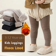 Load image into Gallery viewer, Little Girls Leggings Winter Fleece Lined Thick Thermal Tights Warm Full Length Cotton Pants for Kids