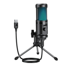 Load image into Gallery viewer, MAONO Gaming USB Microphone Desktop Condenser Podcast Microfono Recording Streaming Microphones With Breathing Light PM461TR RGB