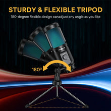 Load image into Gallery viewer, MAONO Gaming USB Microphone Desktop Condenser Podcast Microfono Recording Streaming Microphones With Breathing Light PM461TR RGB