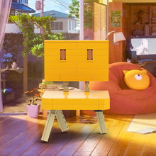 Load image into Gallery viewer, MOC Anime Figure Suzumeds Sōta Munakata Chair Cartoon Kits Building Blocks Home Decor Room Scene Bricks Toys for Children