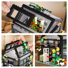 Load image into Gallery viewer, MOC Creative Flower Bouquet Store House Model Building Block City View Holiday Summer Coffee Shop Bricks Girls Toys Kids Gifts