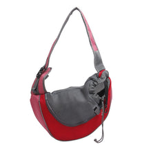 Load image into Gallery viewer, Mesh Oxford Pet Outdoor Travel Pet Puppy Carrier Handbag Pouch Single Shoulder Bag Sling Mesh Comfort Travel Tote Shoulder Bag