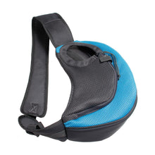 Load image into Gallery viewer, Mesh Oxford Pet Outdoor Travel Pet Puppy Carrier Handbag Pouch Single Shoulder Bag Sling Mesh Comfort Travel Tote Shoulder Bag