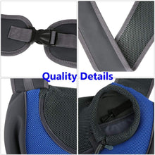 Load image into Gallery viewer, Mesh Oxford Pet Outdoor Travel Pet Puppy Carrier Handbag Pouch Single Shoulder Bag Sling Mesh Comfort Travel Tote Shoulder Bag