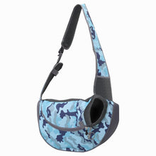Load image into Gallery viewer, Mesh Oxford Pet Outdoor Travel Pet Puppy Carrier Handbag Pouch Single Shoulder Bag Sling Mesh Comfort Travel Tote Shoulder Bag