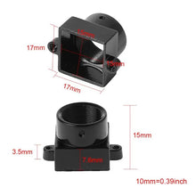 Load image into Gallery viewer, Metal M12 MTV Mount Lens Holder Bracket Support for CCTV Security Camera Board Module Connector Adapter 20MM Spacing