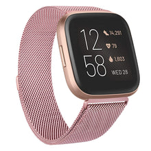 Load image into Gallery viewer, Metal Strap for Fitbit Versa 2 Lite Sense Band Wristbands For Fitbit Versa 3 Wrist Milanese Replacement Bracelet Watchband Strap