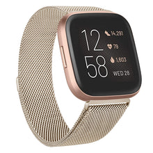 Load image into Gallery viewer, Metal Strap for Fitbit Versa 2 Lite Sense Band Wristbands For Fitbit Versa 3 Wrist Milanese Replacement Bracelet Watchband Strap