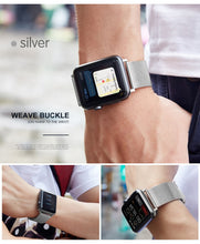 Load image into Gallery viewer, Milanese Loop for Apple Watch Band 6 SE 5 4 44mm 42mm Stainless Steel Bracelet Metal Wrist Strap of iWatch Series 1 2 3 38mm 40m