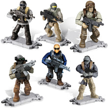 Load image into Gallery viewer, Military Special Force Soldiers Modern Action Figures with Weapon Equipment Army WW2 MOC Building Blocks Toys for Children Boys