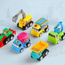 Load image into Gallery viewer, Mini Car Model Toy Pull Back Car Toys Engineering Vehicle Fire Truck Kids Inertia Cars Boy Toys Diecasts Toy for Children Gift