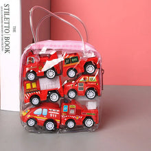 Load image into Gallery viewer, Mini Car Model Toy Pull Back Car Toys Engineering Vehicle Fire Truck Kids Inertia Cars Boy Toys Diecasts Toy for Children Gift