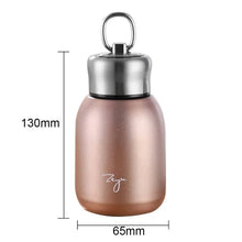 Load image into Gallery viewer, Mini Cute Coffee Vacuum Flasks Thermos Stainless Steel Travel Drink Water Bottle 320ml Thermoses Cups And Mugs