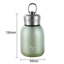 Load image into Gallery viewer, Mini Cute Coffee Vacuum Flasks Thermos Stainless Steel Travel Drink Water Bottle 320ml Thermoses Cups And Mugs