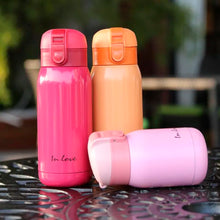 Load image into Gallery viewer, Mini Students Thermoses Insulated Tumbler 200ML 360ML Stainless Steel Thermos Vacuum Flask Cartoon Travel Mug Garrafa Termica