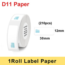 Load image into Gallery viewer, Multicolor D11 Printing Label For Niimbot D11 D110 Wireless Label Printer Waterproof Anti-Oil Tear-Resistant Thermal Label Paper