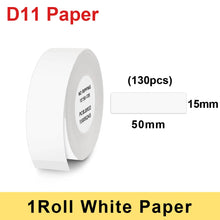 Load image into Gallery viewer, Multicolor D11 Printing Label For Niimbot D11 D110 Wireless Label Printer Waterproof Anti-Oil Tear-Resistant Thermal Label Paper