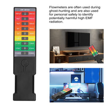 Load image into Gallery viewer, NEW Handheld Electromagnetic Field Radiation Detector EMF Meter Dosimeter Portable Magnetic Field Monitor Home 9 LED Gauss Meter