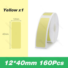 Load image into Gallery viewer, NIIMBOT Thermal Label Paper for D101 D11 D110 Portable Label Maker Self-adhesive Sticker Waterproof Price Address Cable Tape