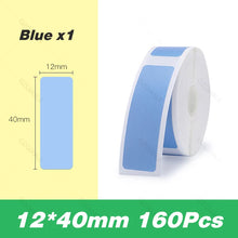 Load image into Gallery viewer, NIIMBOT Thermal Label Paper for D101 D11 D110 Portable Label Maker Self-adhesive Sticker Waterproof Price Address Cable Tape