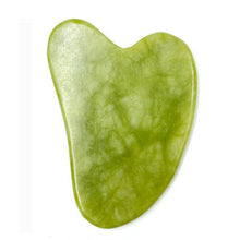 Load image into Gallery viewer, Natural Jade Face Massager Gua Sha Stone Face Guasha Masaje Facial Board Acupoint Eye Care SPA Massager Tool massage visage