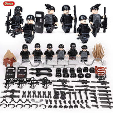 Load image into Gallery viewer, Military Jeeped Car Vehicle Model Building Block Mini Army Soldiers Figures Enlighten Brick MOC Toy For Kids Gift