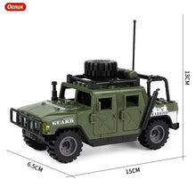 Load image into Gallery viewer, Military Jeeped Car Vehicle Model Building Block Mini Army Soldiers Figures Enlighten Brick MOC Toy For Kids Gift