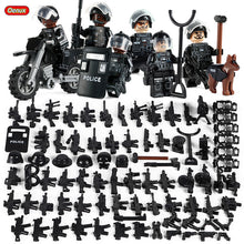 Load image into Gallery viewer, Military Jeeped Car Vehicle Model Building Block Mini Army Soldiers Figures Enlighten Brick MOC Toy For Kids Gift