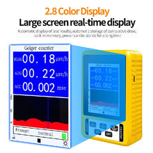 Load image into Gallery viewer, New BR-9C-XR-3 2-in-1 Handheld Digital Display Electromagnetic Radiation Nuclear Detector EMF Geiger Counter Accurate Tester