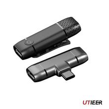 Load image into Gallery viewer, New Cool Wireless Microphone Portable Audio Video Recording Microphone Mobile Camera Games Live Outdoors